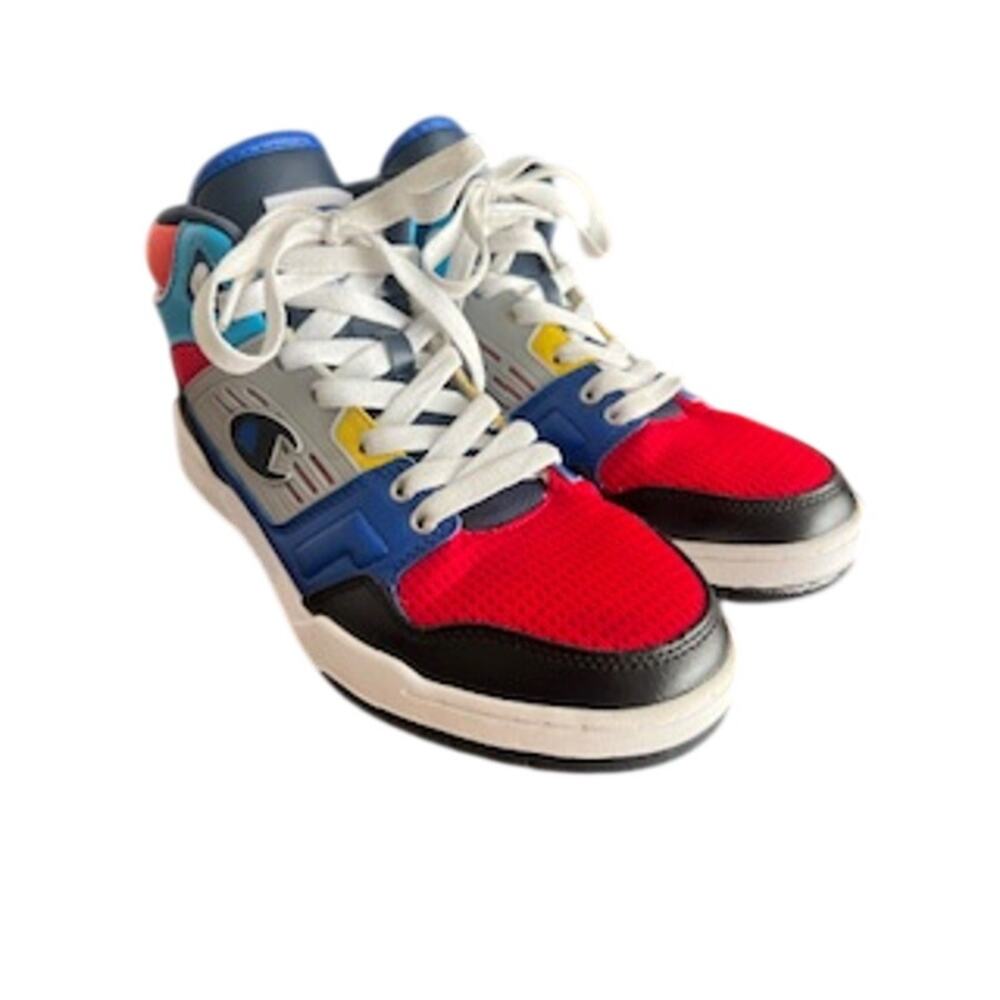 Champion  Men's sz 9M CPS10738M 3 on 3 High Top Sneakers Multilcolor